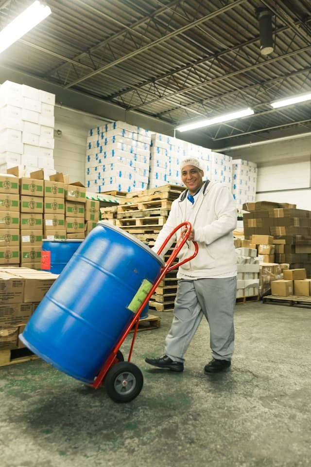 Operations team coordinating custom logistics requirements